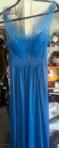 Rare 1960s blue gown wolsey - 1960s,