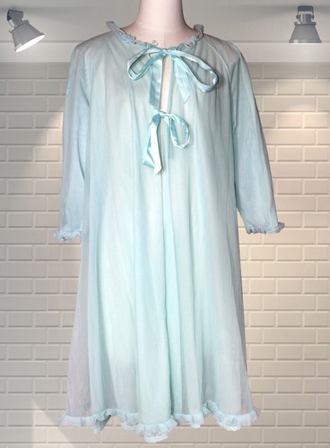 Vintage baby blue - vintage, nylon