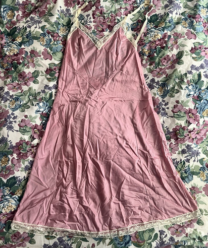 Women pink lace trim - lace,