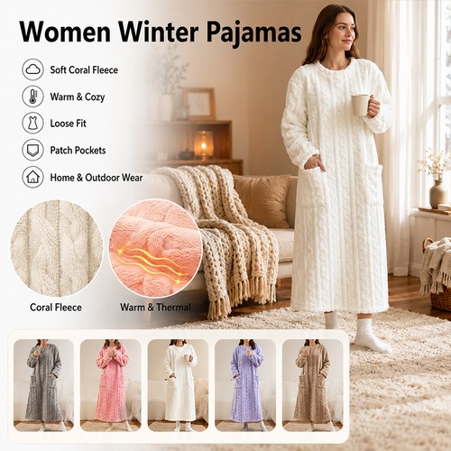 Women warm coral fleece - women's,