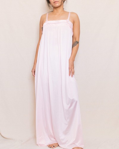 Vintage 60s pink maxi - vintage,