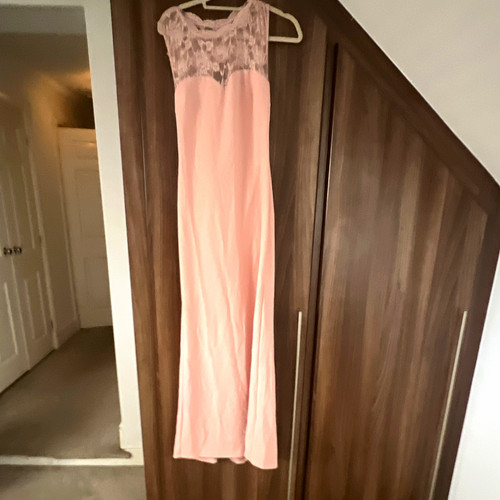 Women pink sleeveless gown - women’s,