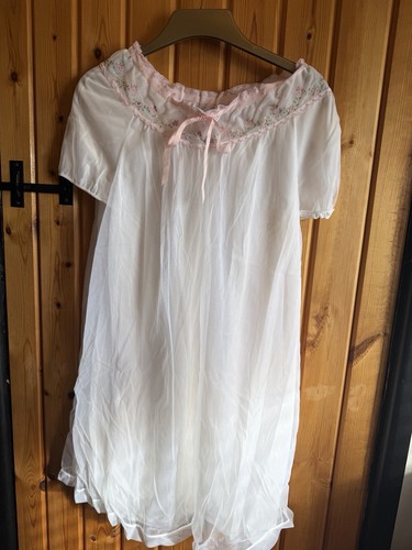 Genuine 1950s nylon nightdress
