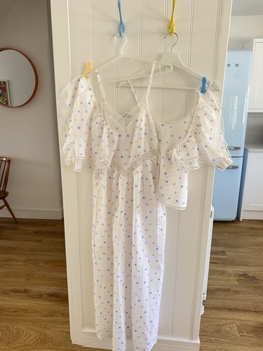 Vintage polka dot nightwear