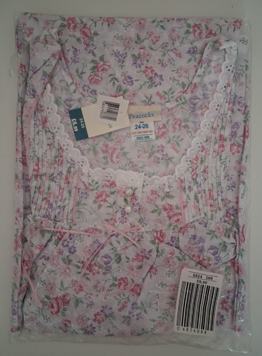 Vintage peacocks floral poly - vintage,