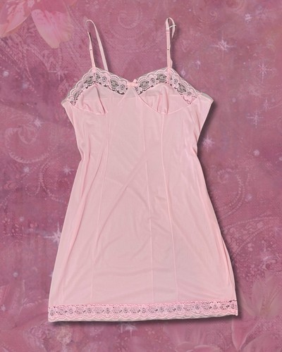 Vintage pastel pink nylon - vintage,
