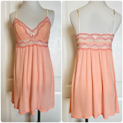 Eberjey peach coral lace - peach,