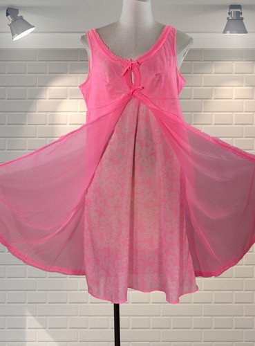 Vintage 1960s hot - hot, pink